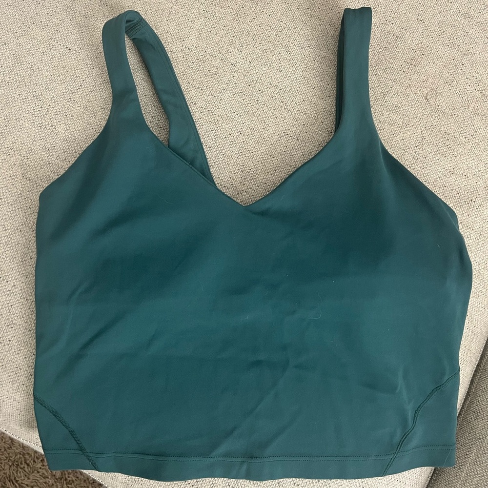 Lululemon Align Tank Top - Green Jasper SIZE 8
